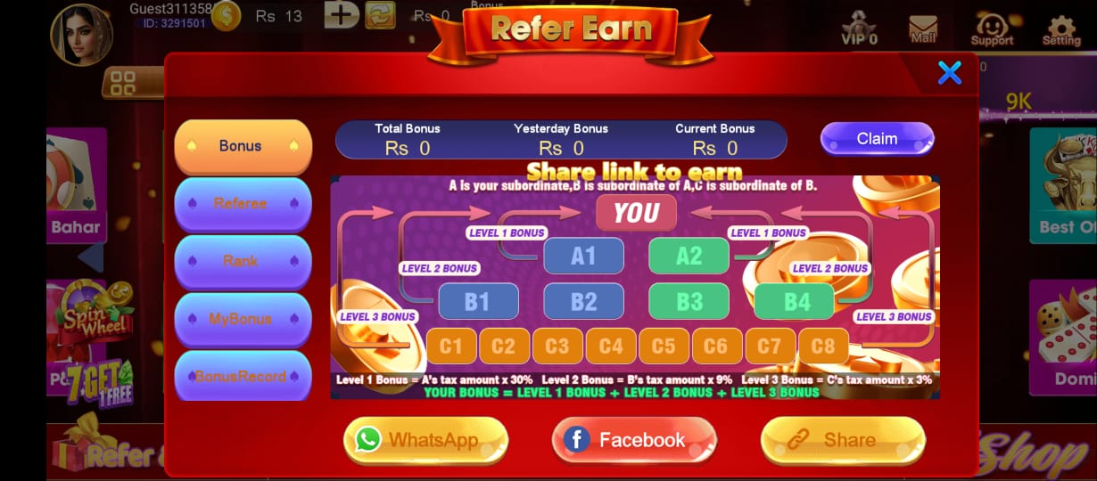 Refer and Earn Aviator Pakistan